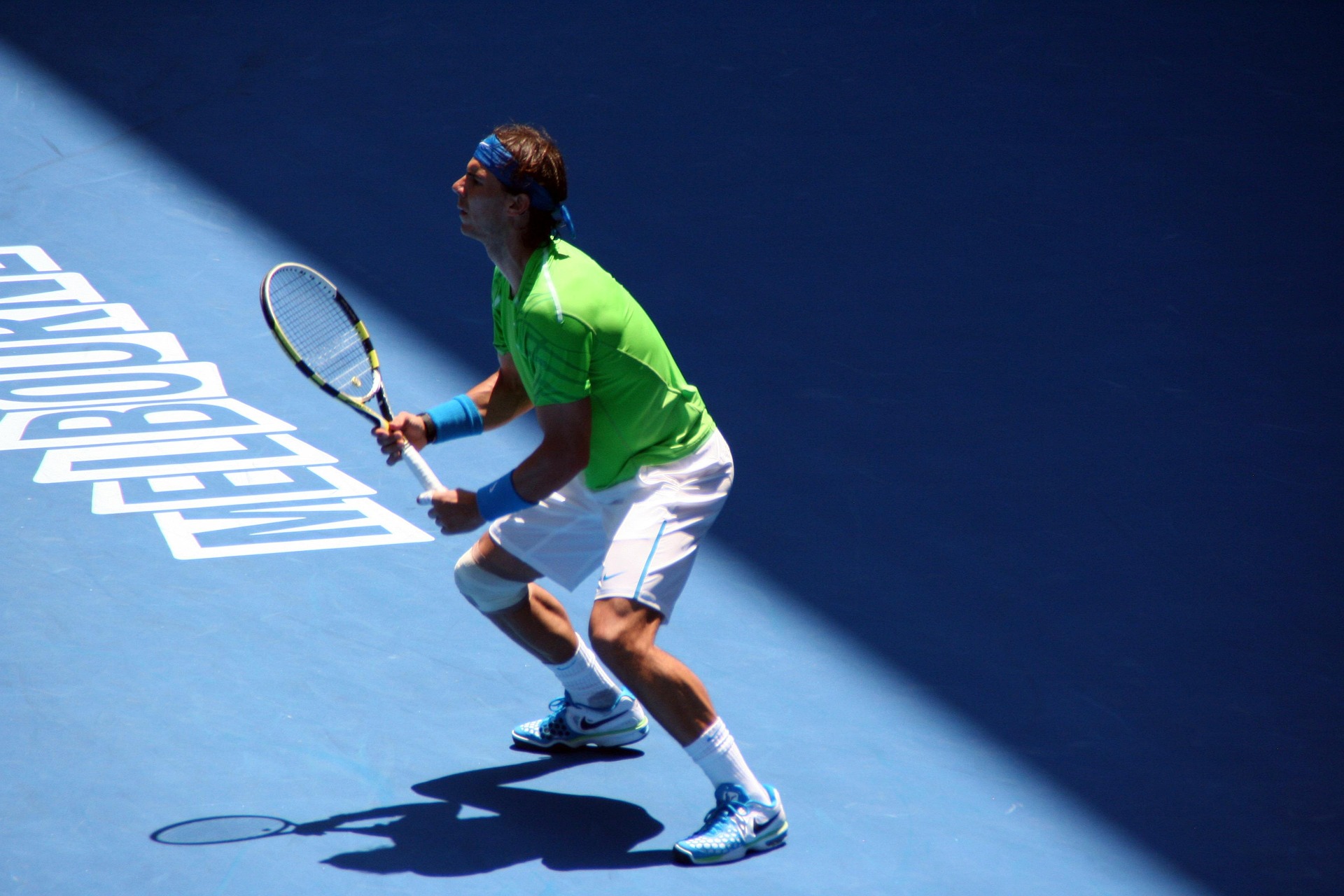 Tennisspieler, Konzentration, Hypnose hilft im Sport, Mentaltraining